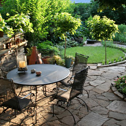 Size an outdoor space